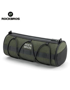 BOLSO FRONTAL ROCKBROS CILINDRO VERDE MILITAR