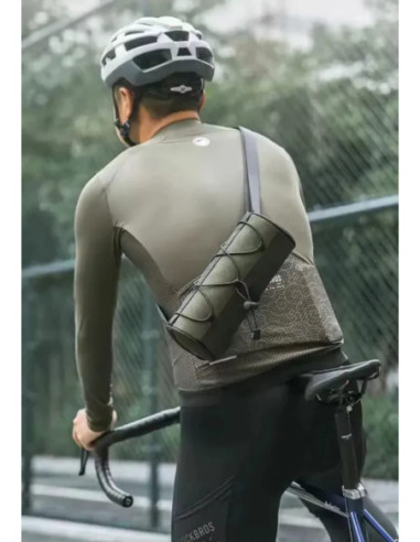 BOLSO FRONTAL ROCKBROS CILINDRO VERDE MILITAR