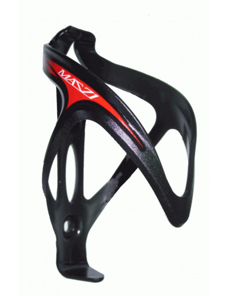 PORTACARAMAGNOLA MAZZI PLASTICO NEGRO Y ROJO