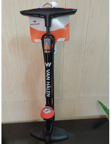 INFLADOR DE PIE CON MANÓMETRO