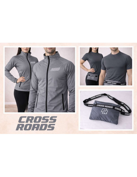 CAMPERA ROMPEVIENTO RIÑONERA CROSS ROADS